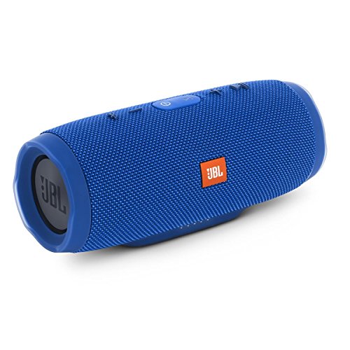 JBL Charge 3 Waterproof Portable Bluetooth Speaker (Blue) (JBLCHARGE3BLUEAM)
