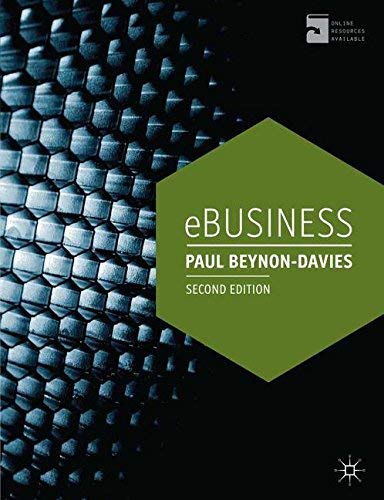 E-Business by Beynon-Davies, Paul ( AUTHOR ) Nov-23-2012 Paperback