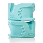 WRIST Buddy Yoga Blocks 2 Pack | Ergonomic Hand-Shape Reduces and Prevents Wrist Pain | Enhances Comfort, Stability, and Grip Strength | EVA Yoga Accessories Set | Best Gifts