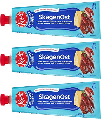 Skagenost - Cheese Spread, 275 g (Pack of 3)