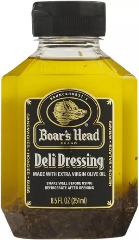 BOARS HEAD REGULAR SALAD DRESSING REGULAR FAT CONTENT PLASTIC SQUEEZE BTL RP 8.5 OZ