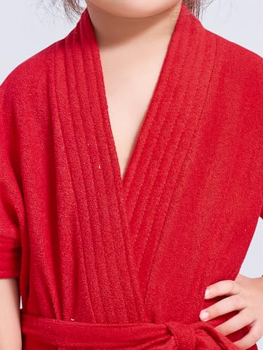 Image of SAND DUNE Baby Girls' Bathrobe Ultra Soft Terry Cotton 1-4 Years