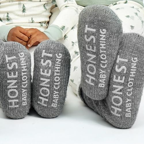 HonestBaby Multipack Cozy Socks Sustainably Made for Infant Baby, Toddler, Kids Boys, Girls, Unisex, Men and Women - Image 3