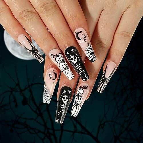 best halloween press on nails