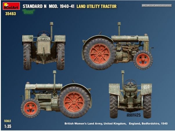 Miniart 1:35 - Tracteur Utilitaire terrestre N Green Mod 1940-41