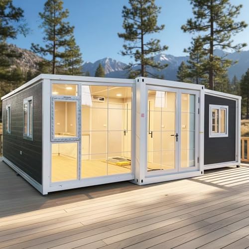 Compact 40ft Portable Expandable House Luxury Villa Perfect for Off-Grid Tiny Modular Homes Recreational Spaces Mobile Home Office - Image 3