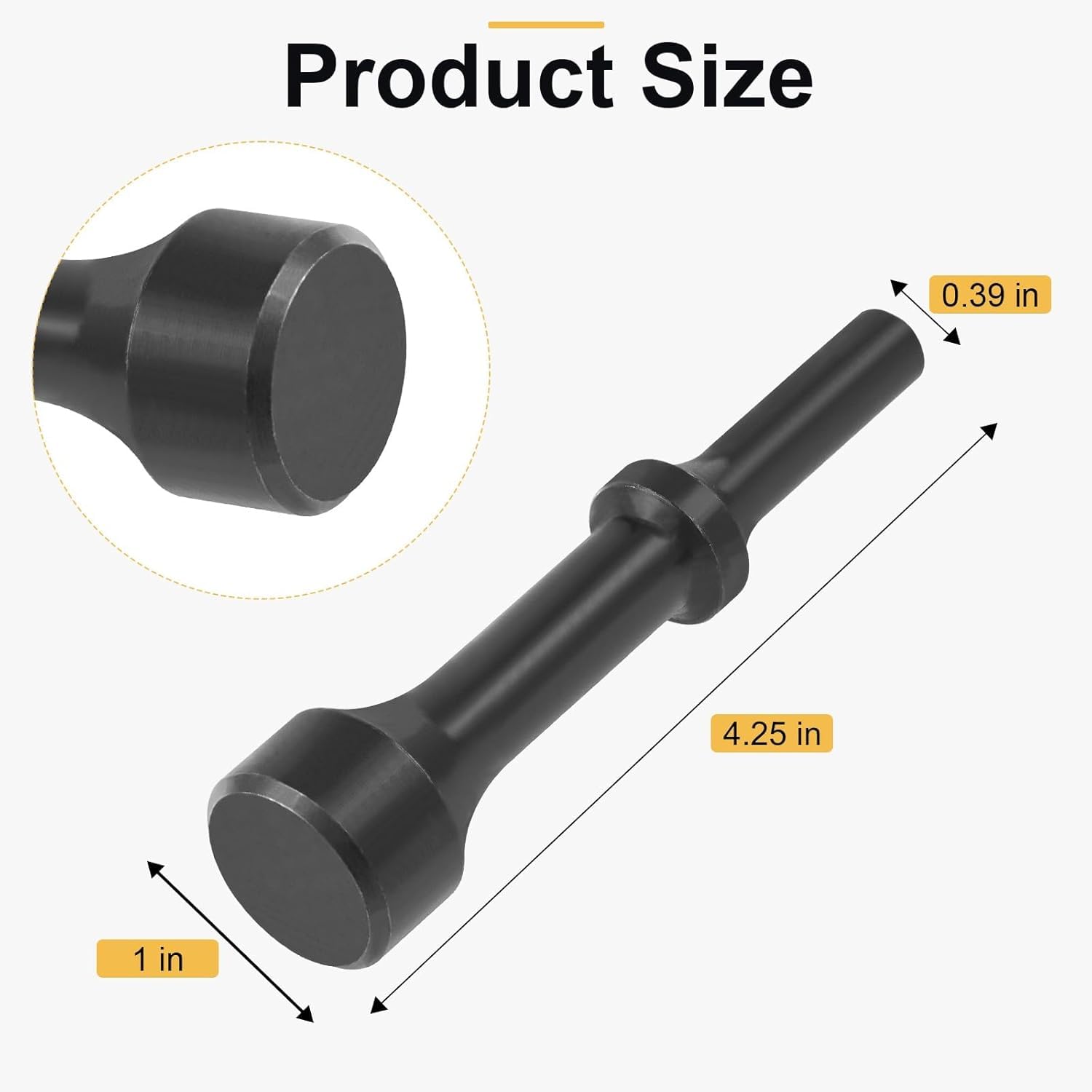31982 Pneumatic Hammer 4" Smoothing Air Hammer Bits Shake 'n Break, Designed to be used with a wrench to help rotate and loosen seized fasteners (2 pack) — Amazon image 3