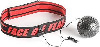Boxing Reflex Ball, Adjustable Reaction Training Ball, Martial Arts Training Equipment Fitness Boxing Ball Headband for Kids Adults Men and Women, for Training, Hand Eye Coordination and Fitness