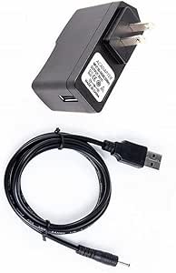 Amazon.com: Kircuit 5V USB Port AC/DC Adapter +USB end Charging Cable ...