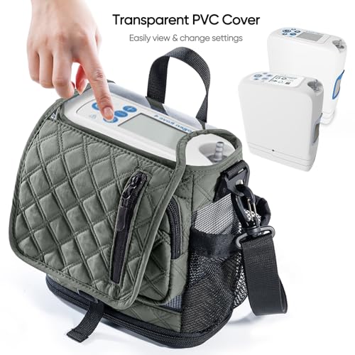 Image of BAGSFY Lightweight Shoulder Carry Bag for Inogen One G5 & Rove 6 - Portable Oxygen Concentrator Tote for Travel