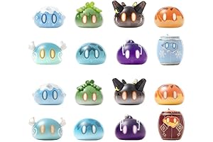 Genshin Impact Slime Series Collectible Mini Slime Blind Bags (5 per Bag)