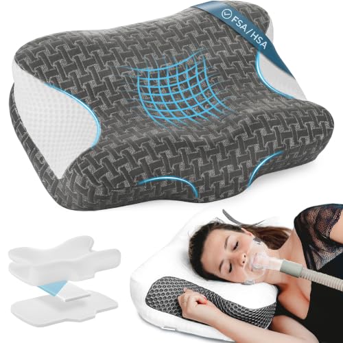 Elviros CPAP Pillow for Sleeping, HSA/FSA...