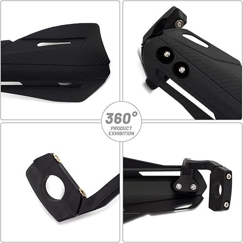 Miniatura 3 de Guardamanos de plástico para motocross, protector universal para motocicleta, protectores de mano para motocross de 78 y 0.866 in