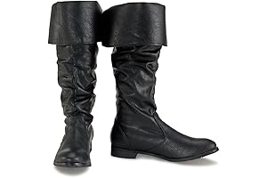 Renaissance Leather Pirate Boots