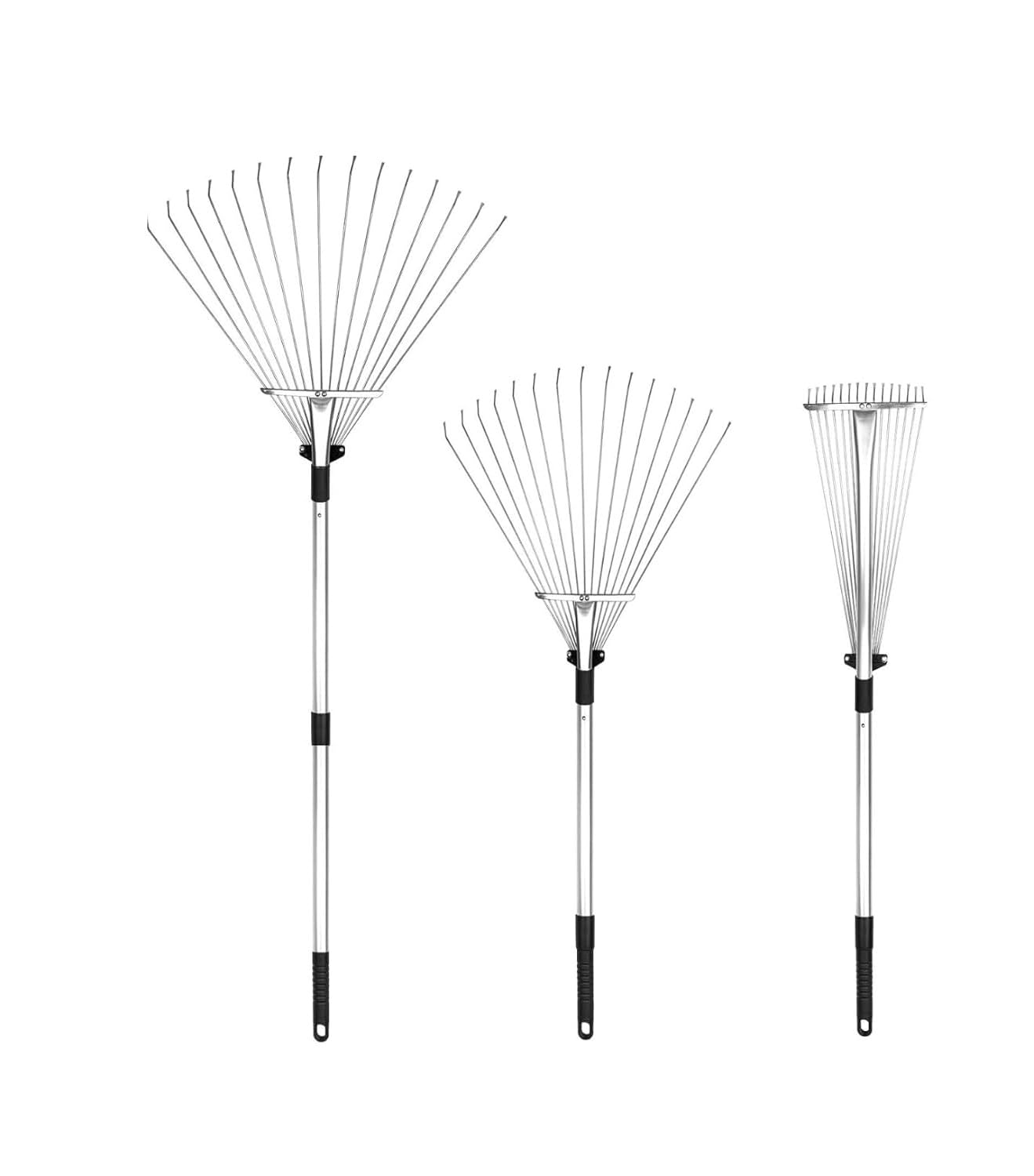 Singhal Adjustable Telescopic Metal Rake, Expanding Handle, Garden Leaf Rake, Lawn and Yard Clean Up Tool, Agriculture Rakes (B0D6RQ1X86) Amazon Price History, Amazon Price Tracker