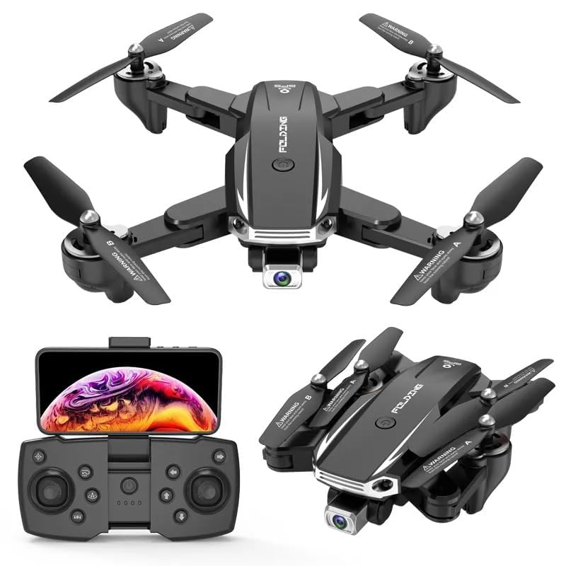 OOTORO-Drone-with-4K-Camera-WiFi-FPV-1080P-HD-Dual-Foldable-RC-Drone-Altitude-Hold-Headless-Mode-Visual-Positioning-Auto-Return-App-Control (OOTO-6)