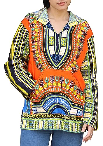 RaanPahMuang Brand Thin Bright Dashiki Windbreaker Hoody Long Sleeve3