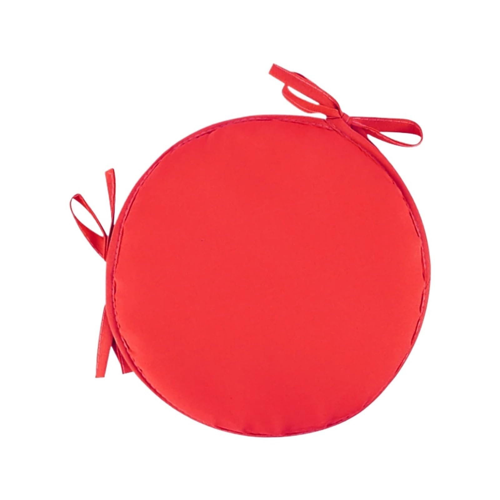 SHENJMAI Stool Covers Round Stool Covers for Round Stools Cover Cushion Stretch Chair Seat Slipcovers(Red,38x38cm)
