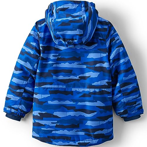 Lands' End Kids Squall Parka B Royal Cobalt Mountain Camo Kids X-Small2