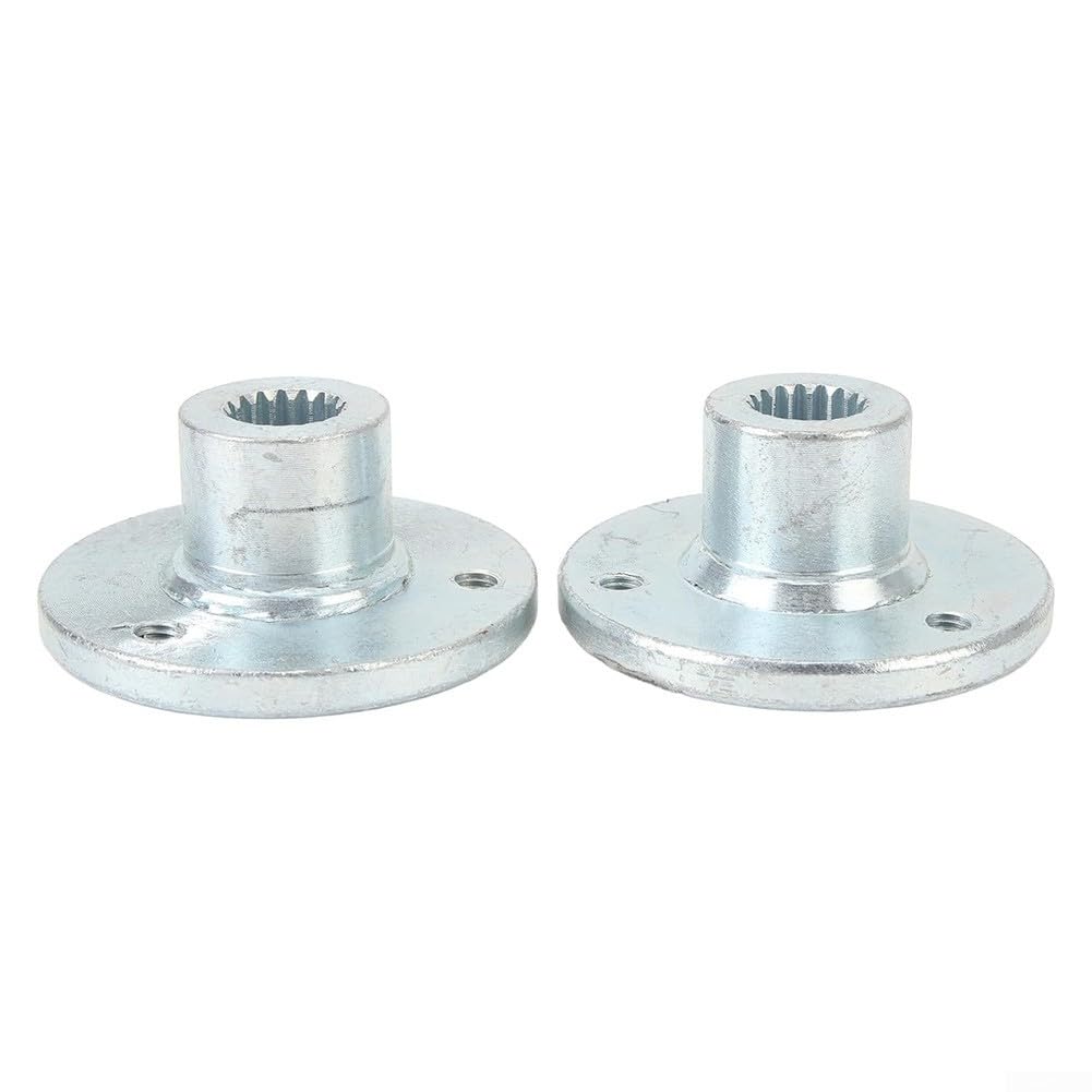 17 mm 17T Hinterradnabenwelle, 3 Bolzenachse für Quad für ATV Go Kart Buggy Radnabe, 12,7 cm Reifen kompatible Nabenmontage, Stahllegierung