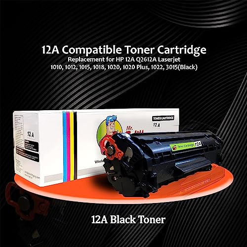Image of 12A Compatible Toner Cartridge Replacement for HP 12A HP-1020 /1018 /1319 /CANON LBP2900 /HP-1010