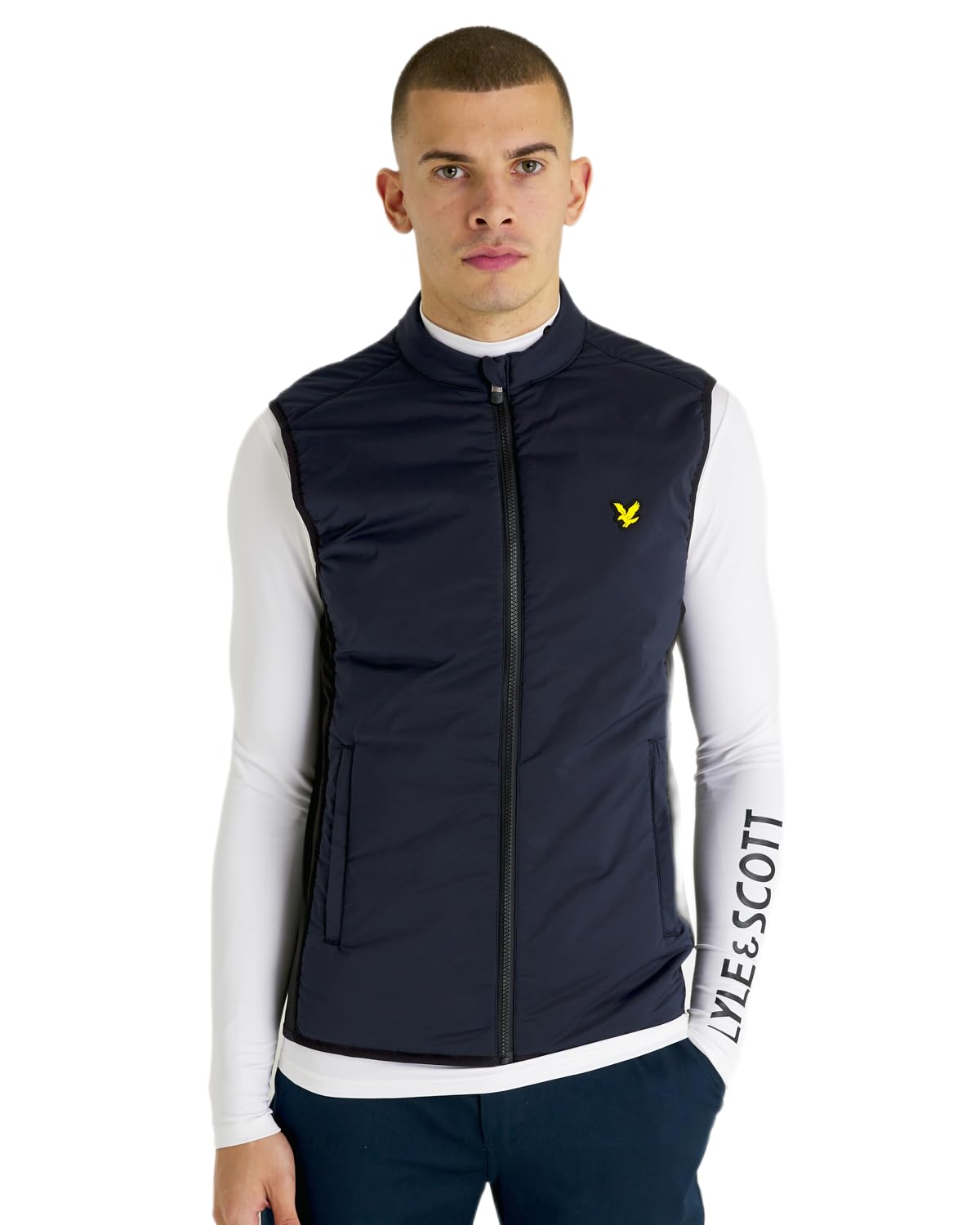 Lyle & Scott Mens Primaloft Golf Gilet - Dark Navy - XXL