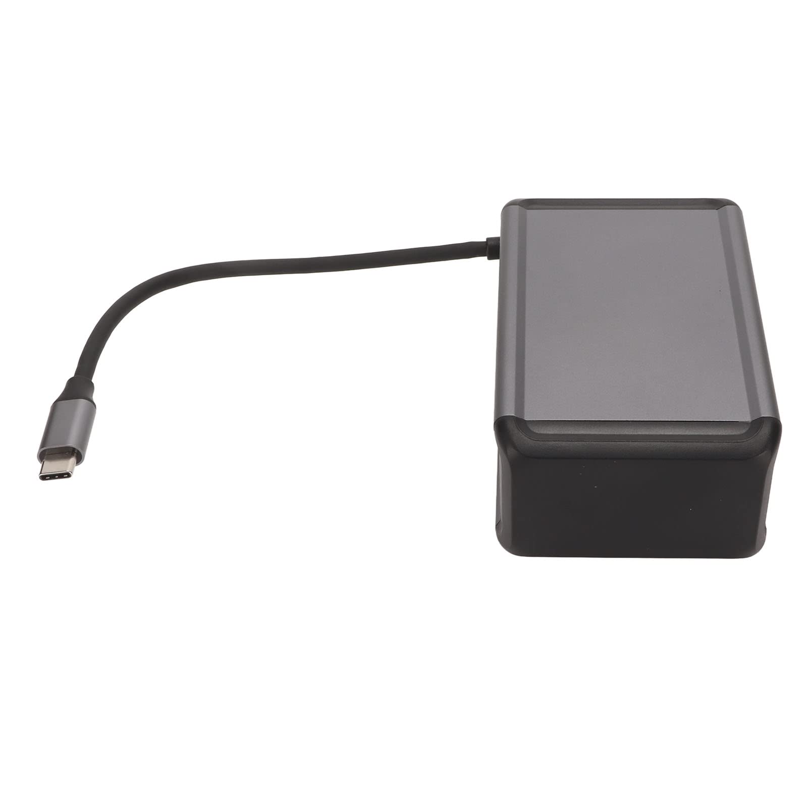 Docking Station Hub USB Multiporta con 12 Interfacce per Trasmissione Dati Ad Alta velocità e Uscita, Compatibile con Tutti i Computer di Tipo C (Grigio)