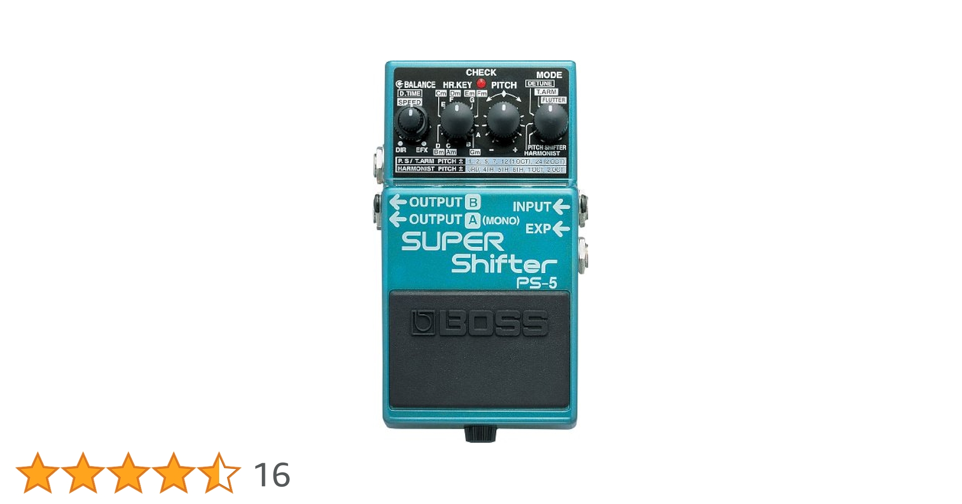 Amazon | BOSS PS-5 SUPER Shifter | ピッチシフター・オクター