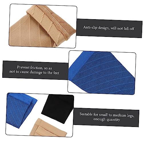 Baluue 5 Conjuntos De Meias De Compressão Meias Esportivas Masculinas Meias De Suporte Mangas De Per