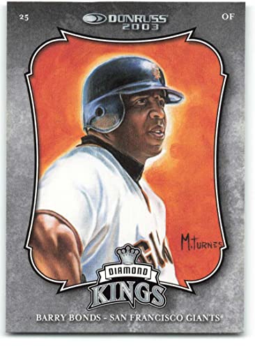 2003 Donruss #20 Barry Bonds DK Giants Card