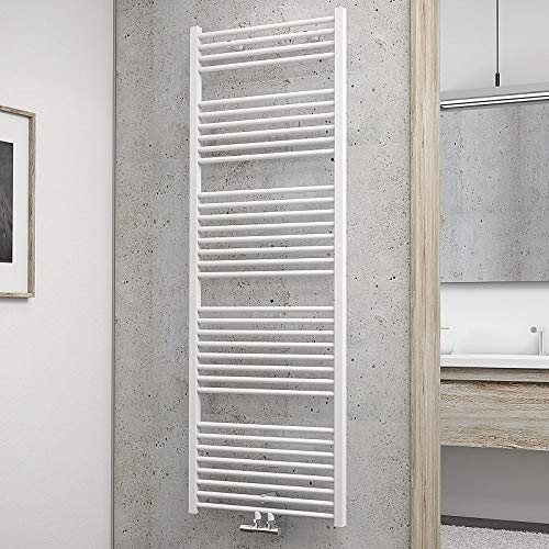 Schulte Bad-Heizkörper Turbo, 170 x 60 cm, 906 Watt Leistung, Mittelanschluss, alpin-weiß, Handtuchhalter-Funktion Schulte Bad-Heizkörper Turbo, 170 x 60 cm, 906 Watt Leistung, Mittelanschluss, alpin-weiß, Handtuchhalter-Funktion