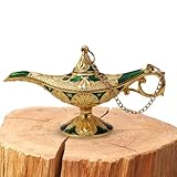 Lámpara de adorno de Aladdin, lámpara de Aladdin, lámpara de deseos, adorno de Navidad, decoración de mesa para el hogar, boda