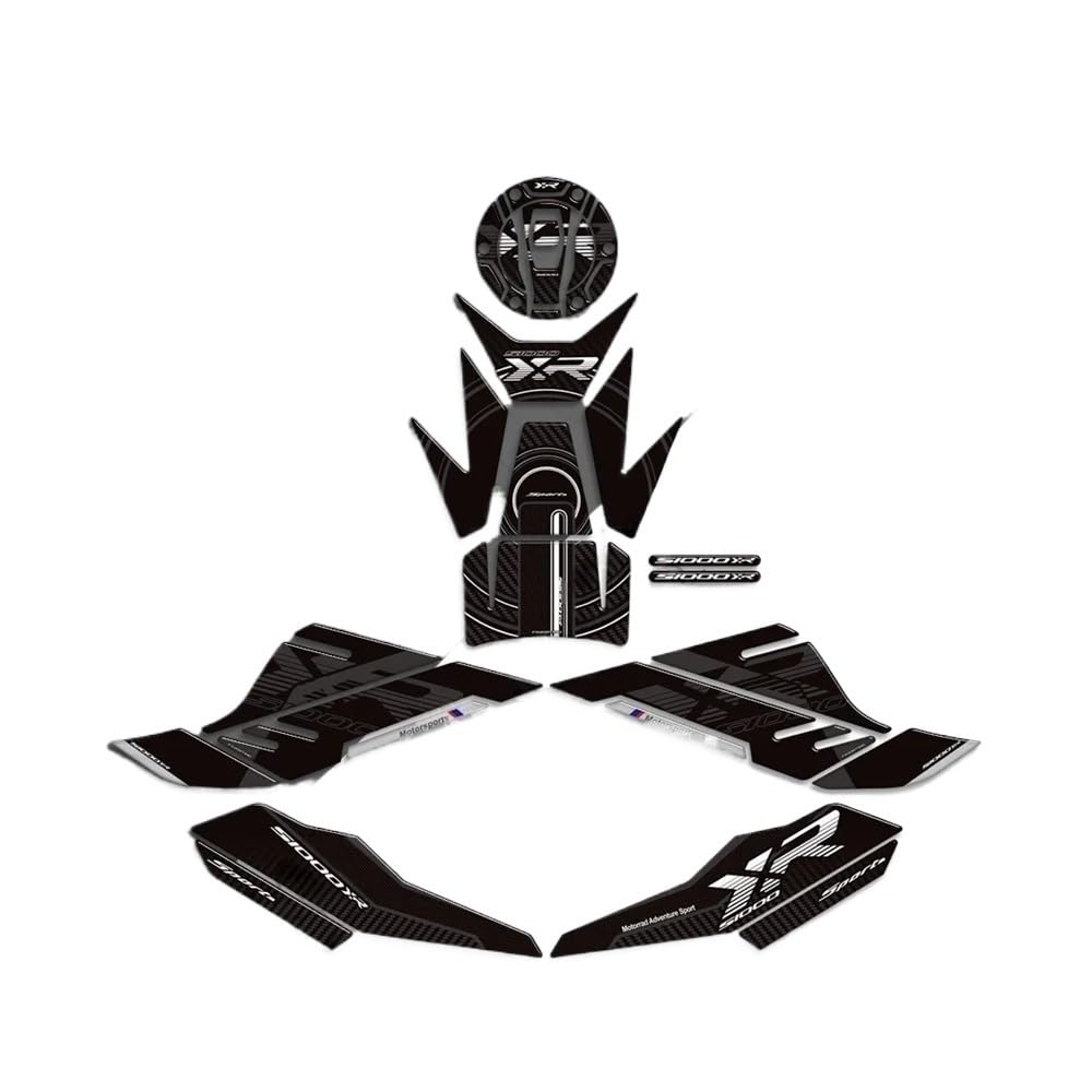 Motorcycle Tank Pad Knee Grips Gas Fuel Oil Stickers for B&MW S1000XR S 1000 XR S1000 M1000 M1000XR 2024 Tanks Pad Protector