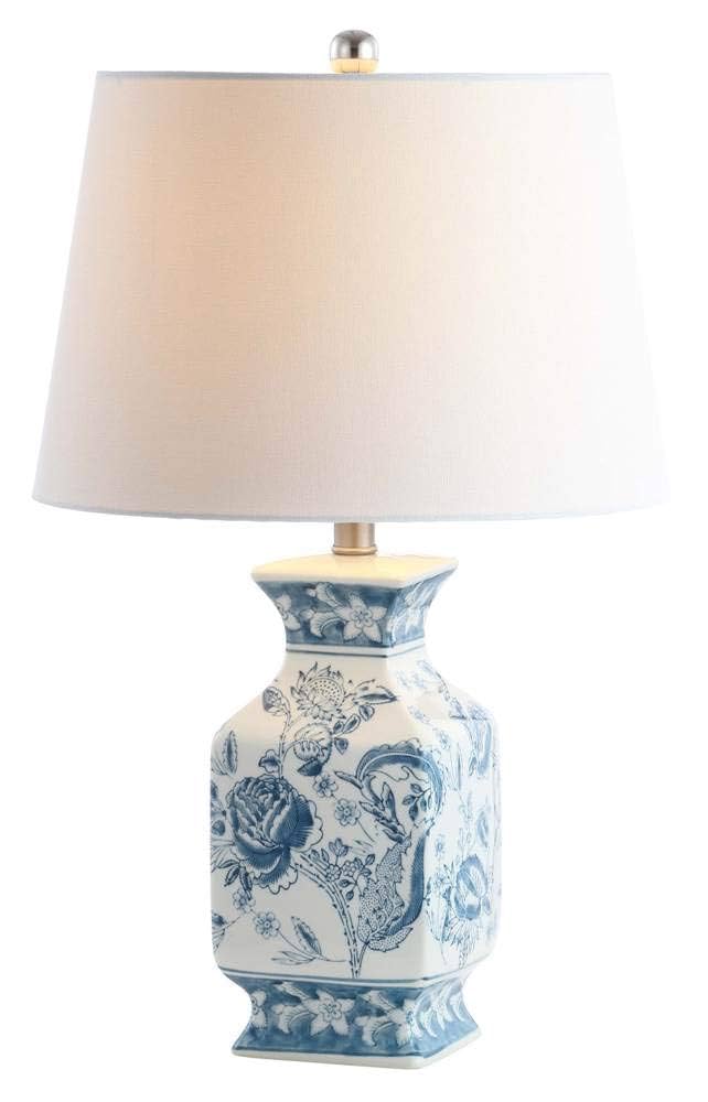 SAFAVIEH Lighting Collection Mayson Blue/ White Chinoiserie