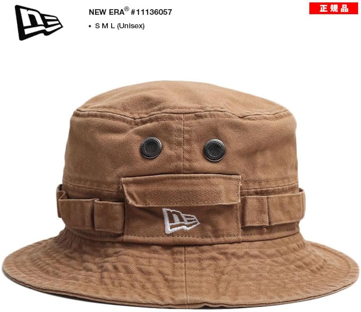 Amazon | [本格派大人のB系] NEW ERA(ニューエラ) バケットハット 帽子