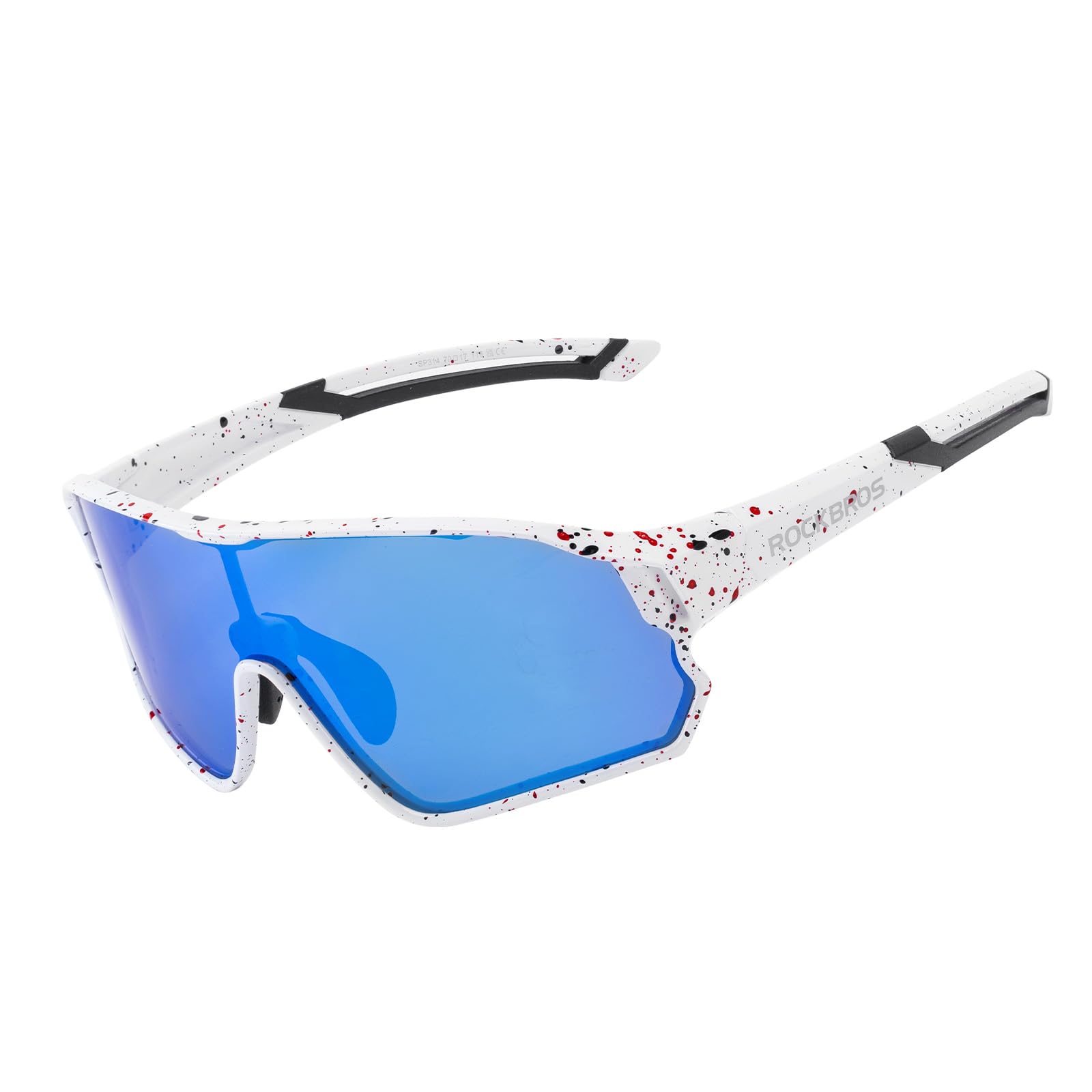 ROCKBROS Gafas Ciclismo para Niños, Gafas de Sol Polarizadas Montura TR90 Protección UV400 para MTB Running Deportes al Aire Libre