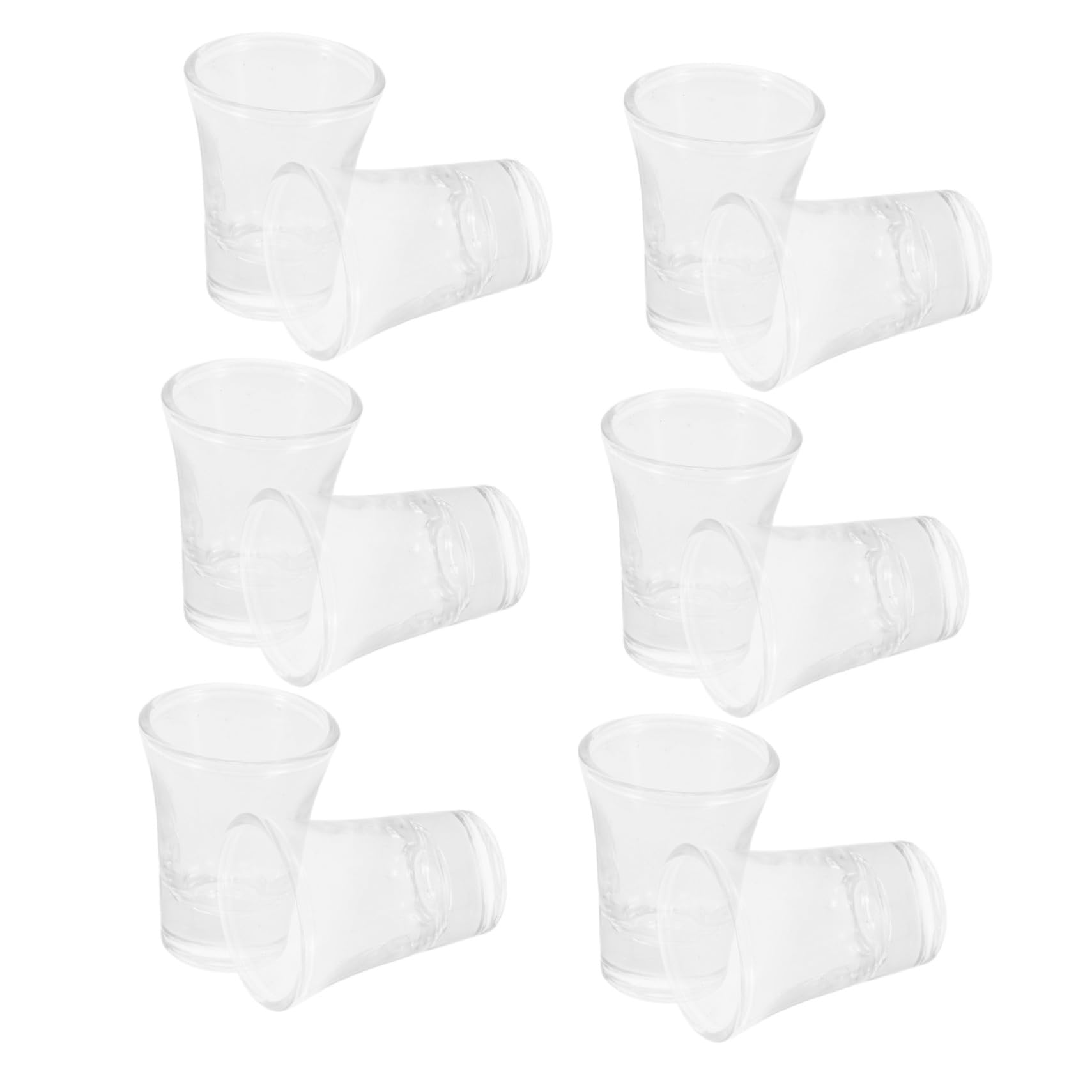 Calices en verre de communion Amosfun | Lot de 24 mini coupes transparentes 15 ml