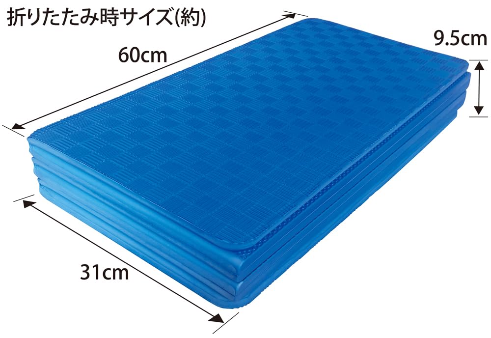 Amazon | 秦運動具工業 キャリーフィットネスマット 6枚折 MAT-03