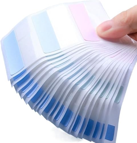 Marcador de notas adhesivas, banderas de archivo para escribir y reposicionar, pestañas de índice para notas, etiquetas de página para leer notas,