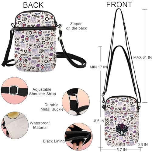JNIAP Anime Crossbody Bag Anime Fans Gift Shadows Gift Double Dungeon Shoulder Bag2