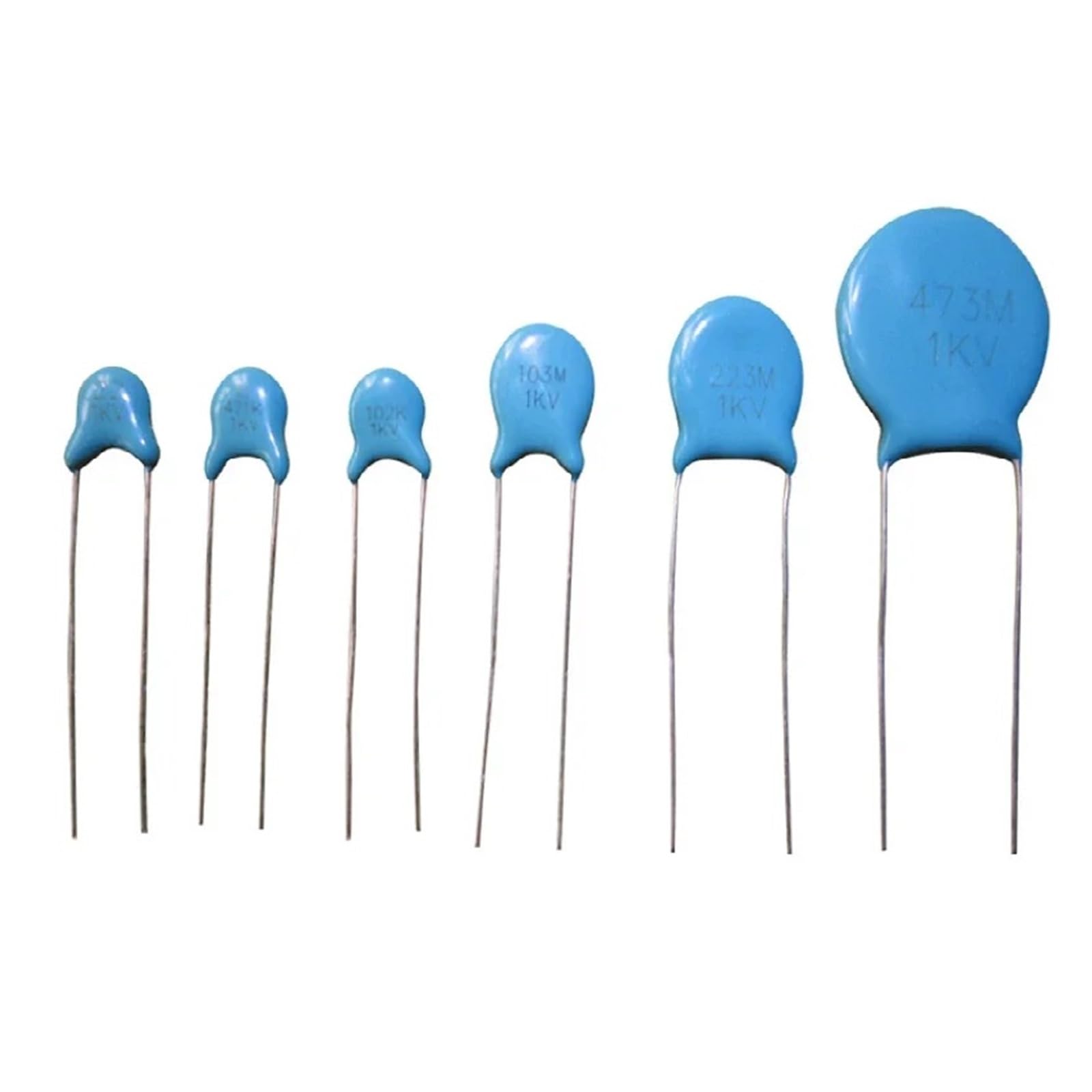 Condensatore Ceramico Ad Alta Tensione Da 100 Pezzi 1KV 221K 220PF 1000V - Foto 11