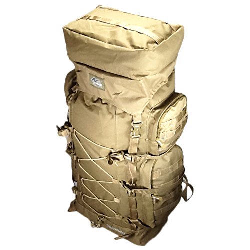 Nexpak 30" 4800 Cu. In. Tactical Hunting Camping Hiking Backpack Thb002 Tan #TOP26