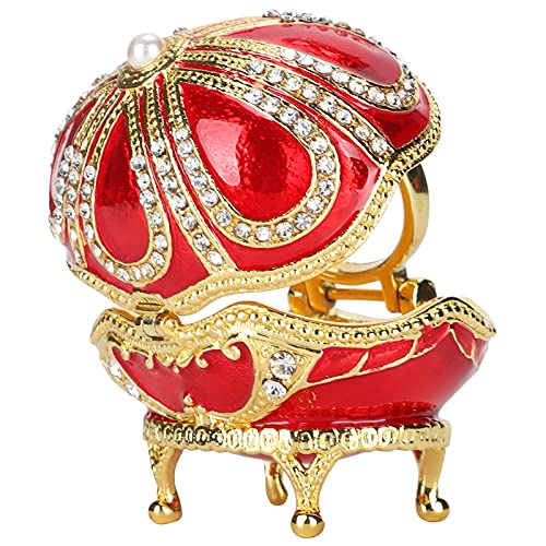 Boîte à bibelots en forme d'œuf Pilipane, rangement bijoux et déco