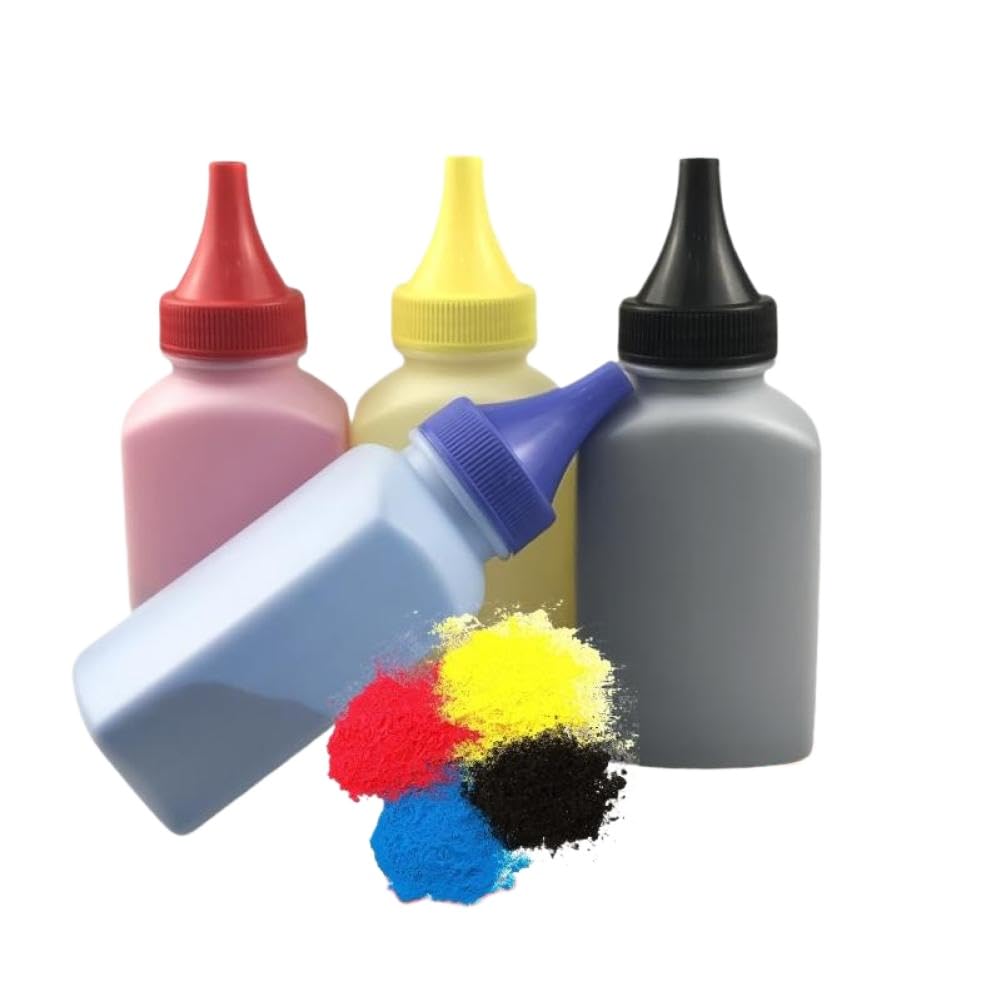 Polvo de Tóner de Recarga de Color Compatible con C227 C287 C367 Impresora Láser(2Black Toner)