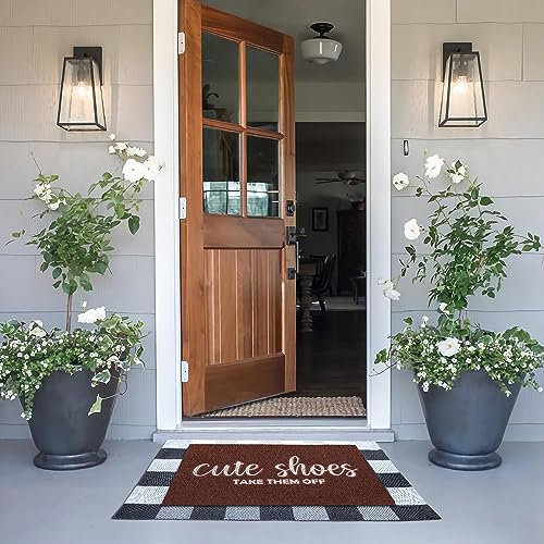 Tapis de porte d'entrée anti boue pour stopper les traces de pas - 8