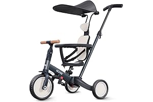 newyoo 6-in-1 Tricycle for 1-Year-Old Babies