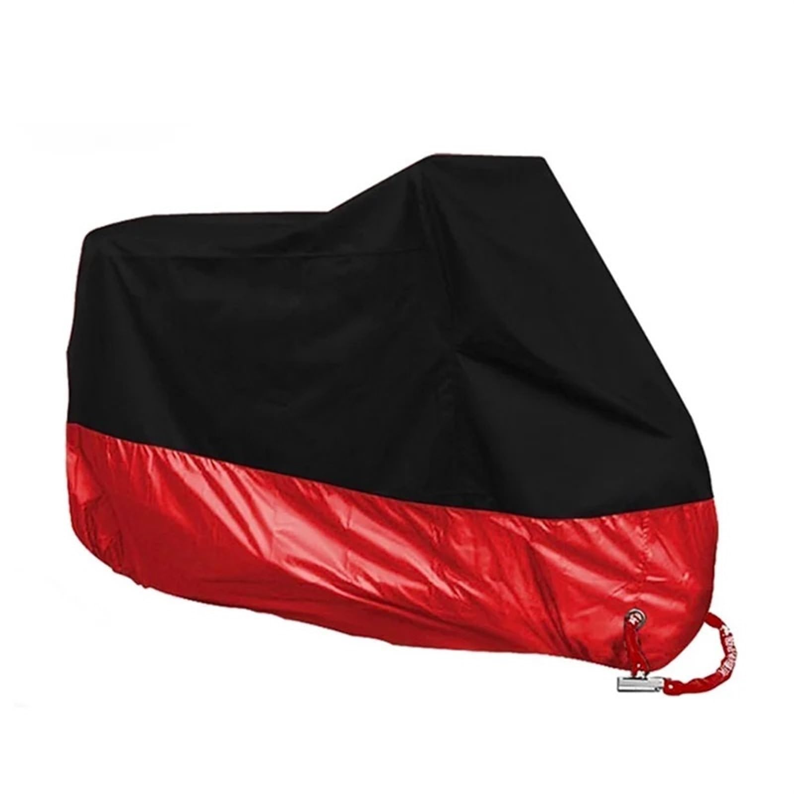Cubre Moto Impermeable Cubierta Universal for Motocicleta, Protector UV for Exteriores, Resistente al Agua for Todas Las Estaciones, Cubierta for Moto, Lluvia y Polvo(Black,4XL)