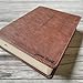 Personalized NIV Journaling Bible, Brown With Large Cross, Option to Customize with Hand Lettered Name on Cover…