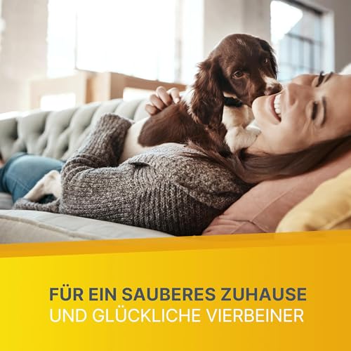 KLARBERG 500ml Enzymreiniger Spray - Hundeurin & Katzenurin Geruchsentferner extrem stark Geruchsneutralisierer für Sofa/Teppich etc. - Tiergeruch neutralisieren statt überdecken - Made in Germany