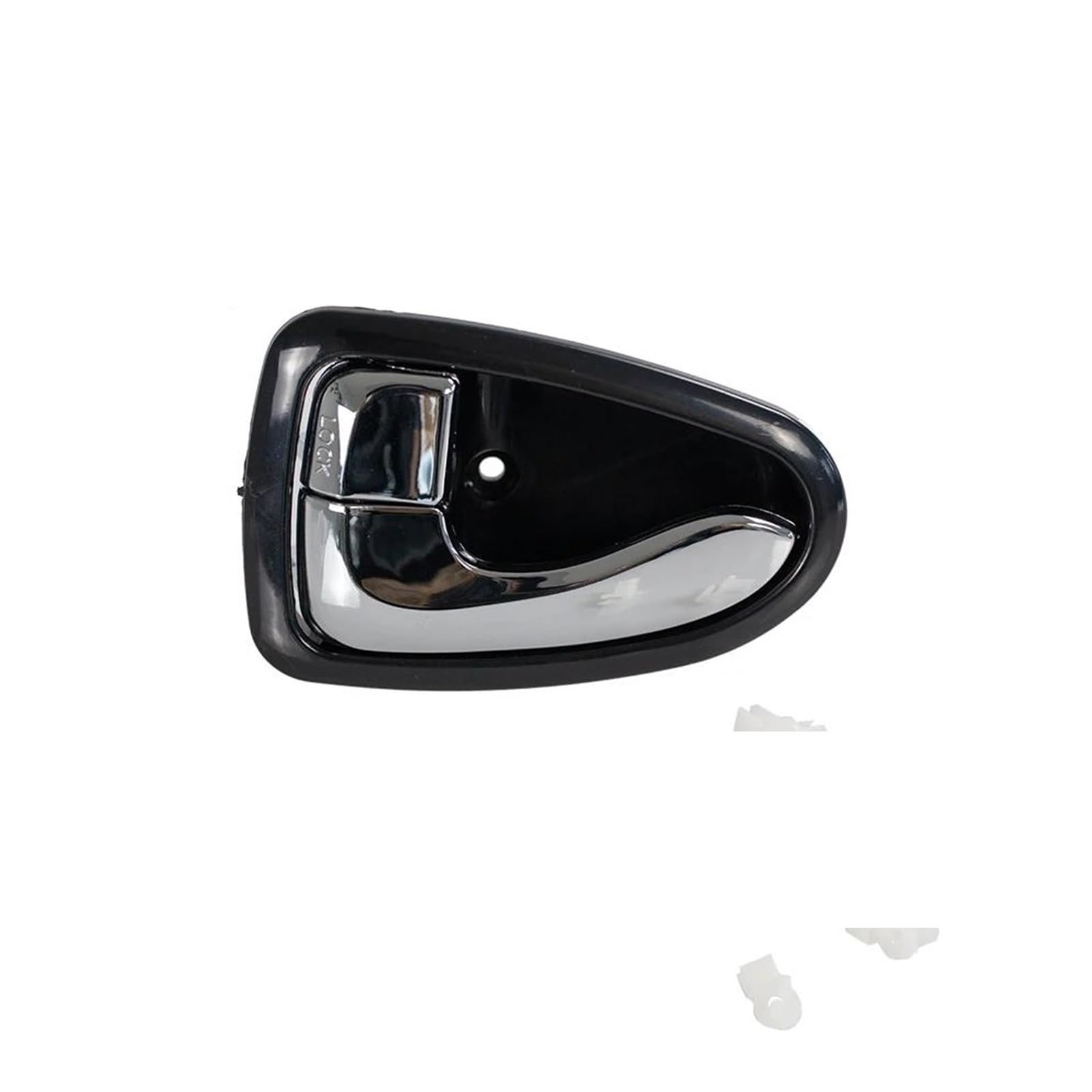 LVXVMOZEOK Interior Door Handle Armrest for Hyundai for Accent for Verna 2000 2001 2002 2003 2004 2005 2006 Inside Door Handle Car Interior Handles(Left Chrome)